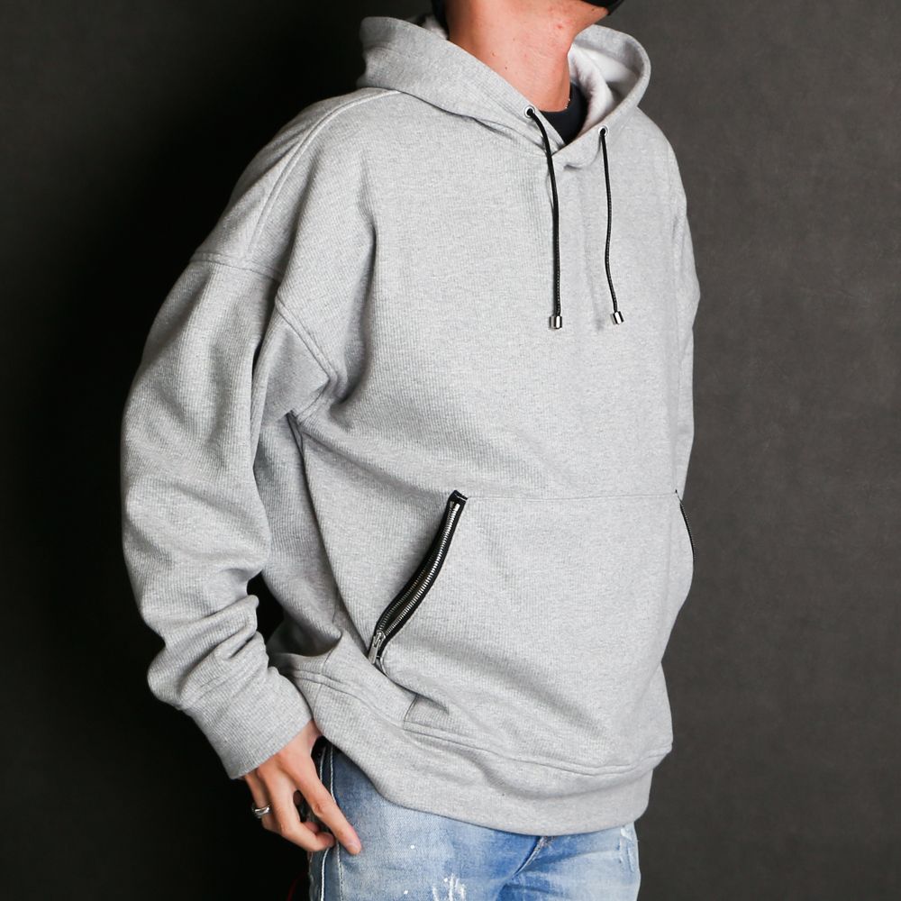 shaggy fleece rib thermal Hoodie / ヒートリブサーマル パーカー / RC18-C-003