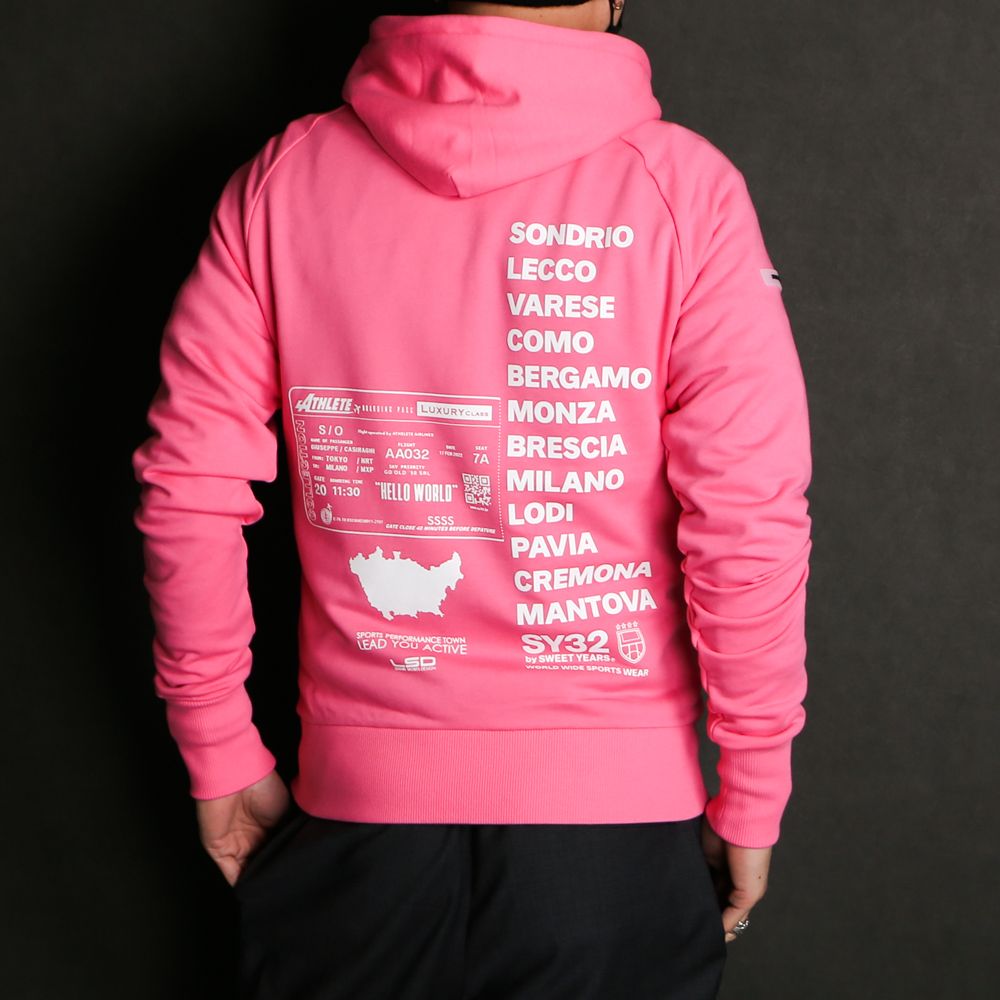 FLASH COLOR ZIP HOODIE / ジップアップ パーカー / 12004