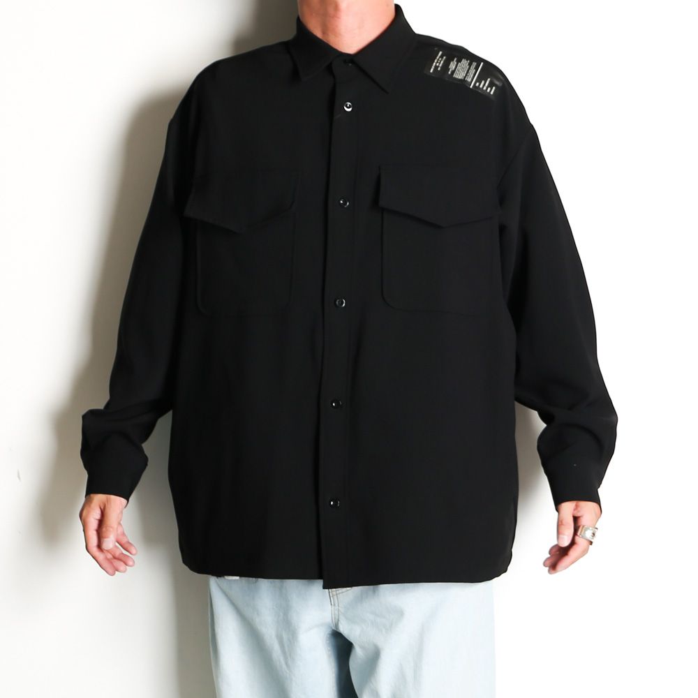 N.HOOLYWOOD - CPO SHIRT - BLACK / 9242-SH01-006 | chemical conbination