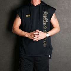 ACTIVE WORK OUT NOSLEVE HOODIE  / ノースリーブ パーカー / 14205