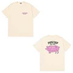 PORK BACK TEE - CREAM / ショートスリーブTシャツ