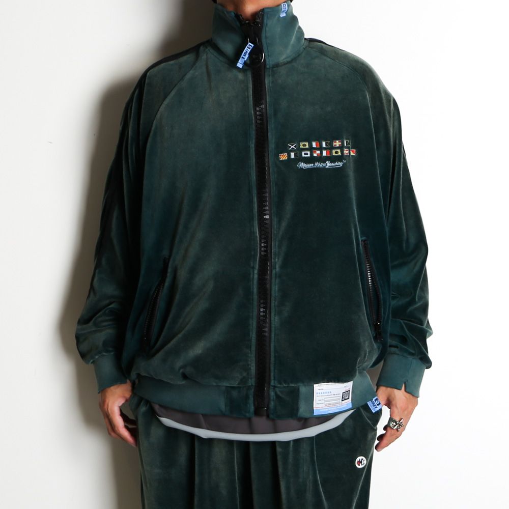 Maison MIHARA YASUHIRO - wide back velour track jacket / ベロア ...