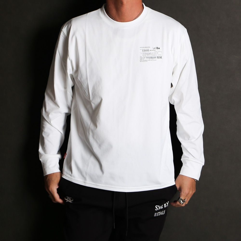 ICON GRAPHIC L/S TEE - WHITE / グラフィックTシャツ / 15045