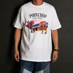 PCP STORE TEE - WHITE / ショートスリーブTシャツ