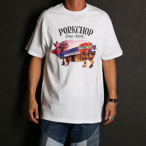 PCP STORE TEE - WHITE / ショートスリーブTシャツ