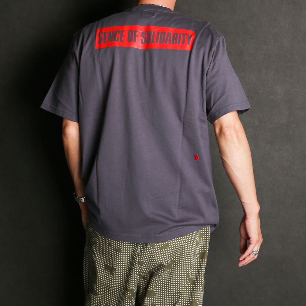 RATS - CIRCLE POCKET TEE / プリント Tシャツ / 22'RT-0501