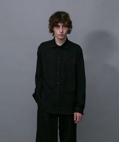ECO SUEDE SH / エコスエード プレーンシャツ / 379207
