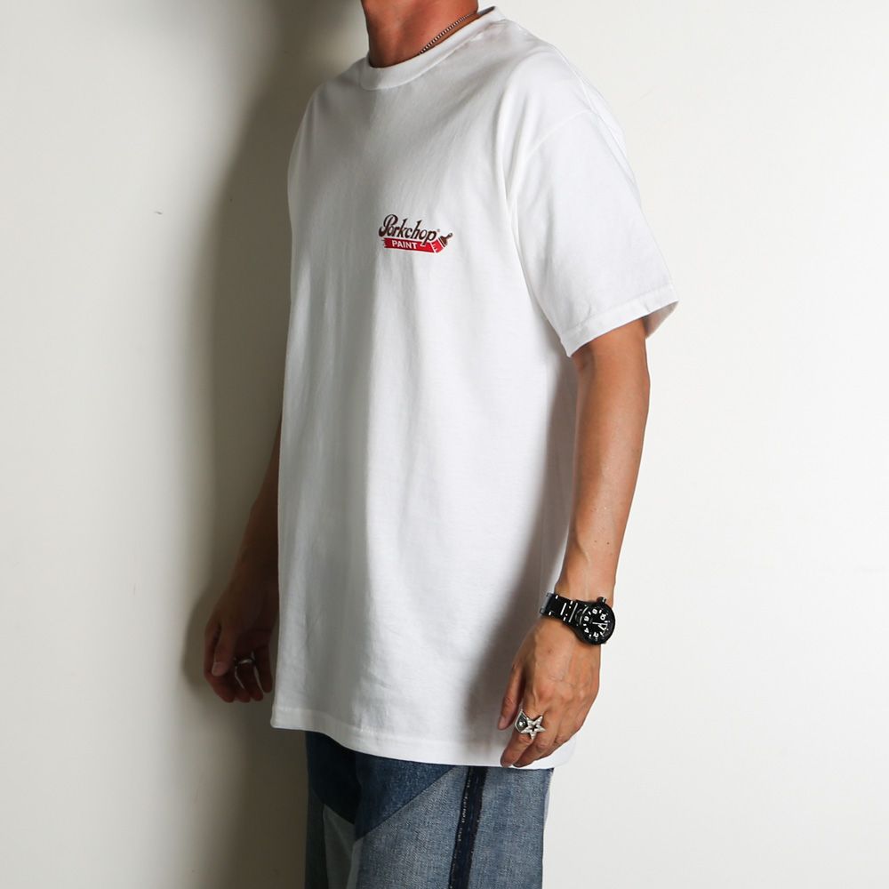 PCP LOGO TEE - WHITE / ショートスリーブTシャツ