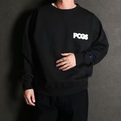 PCGS SQUARE SWEAT - BLACK / スウェット