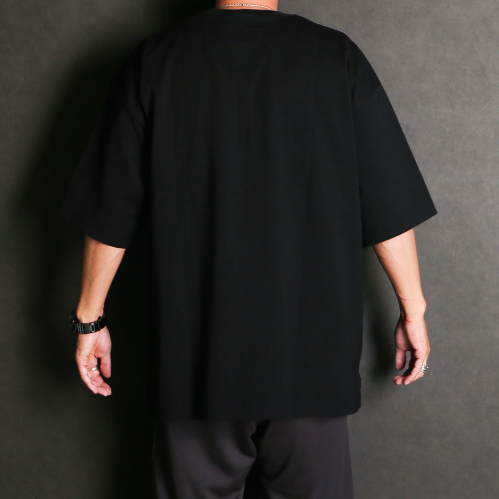 Cat Printed T-shirt - BLACK / キャット プリント Tシャツ / J17TS823