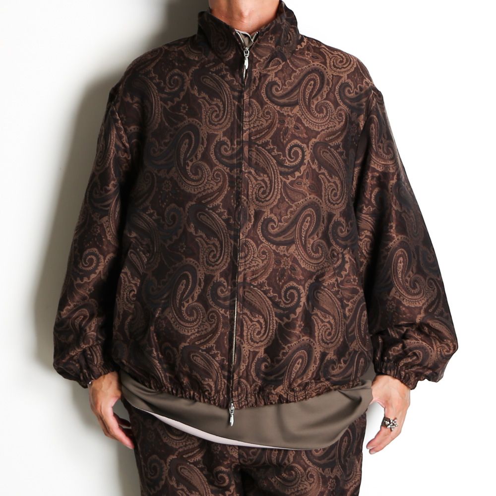 superNova. - Track jacket - Big paisley jacquard / トラック