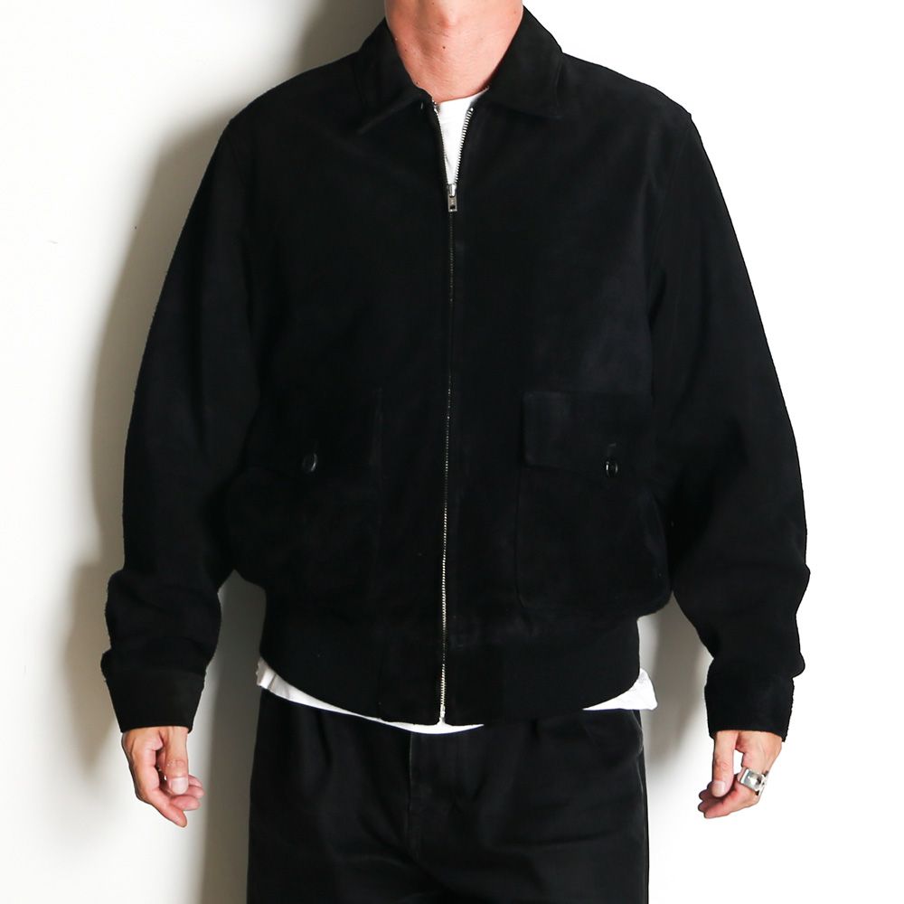 WACKOMARIA × STIE-lo × MINEDENIM / Suede Leather Jacket - BLK / MDSL-WM-BL01