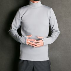 CU06 FUNCTIONAL MOCK L/S / モックネック ロングスリーブカットソー / 1102120006
