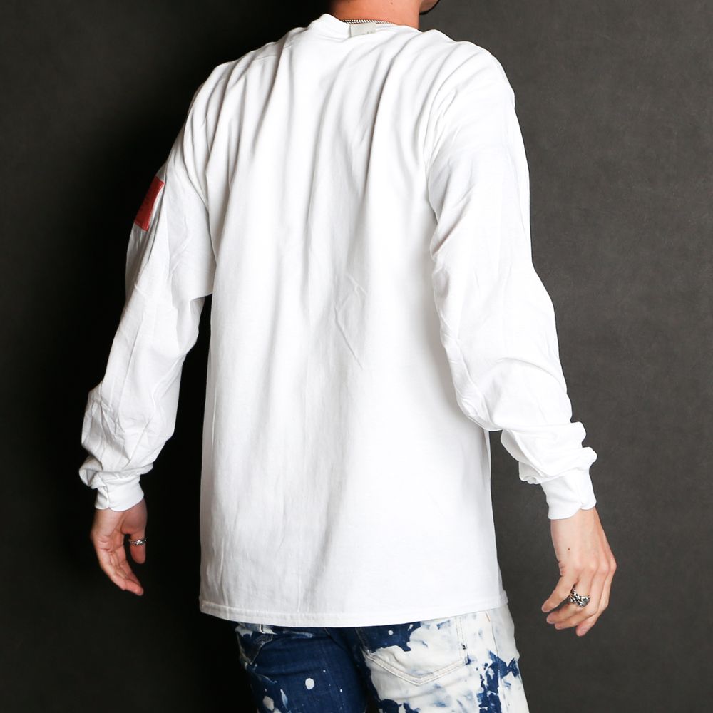 CREW NECK LONG SLEEVE T-SHIRT / 9211-CS82 pieces