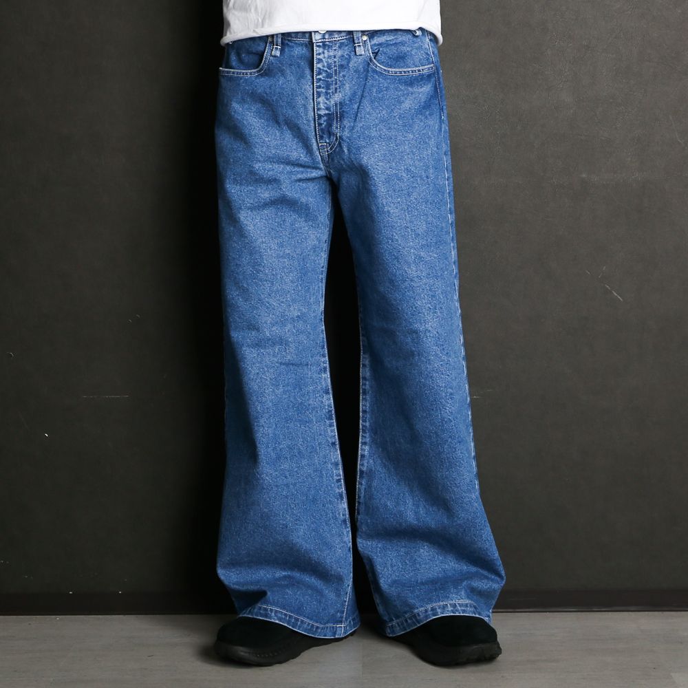 OPEN-END DENIM BUGGY PT / バギー デニムパンツ / 478203