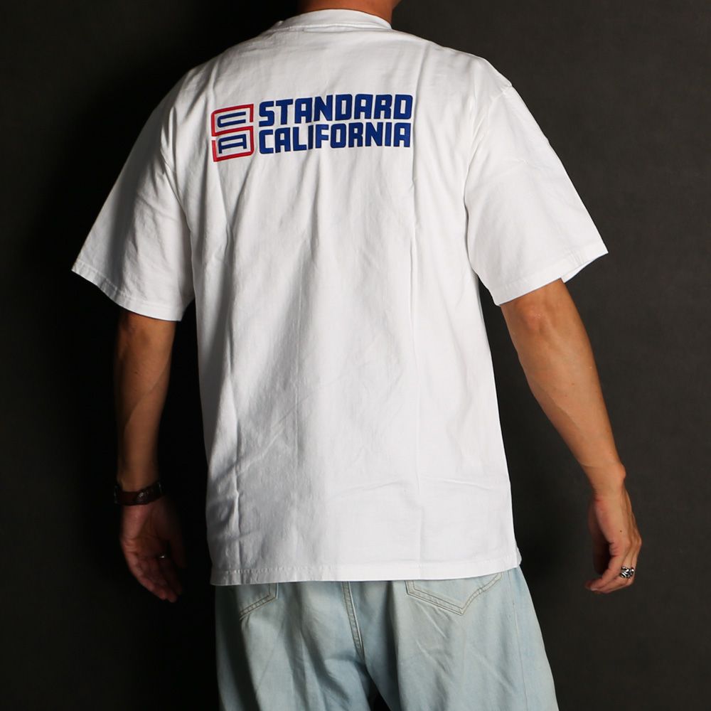 SD Heavyweight Jeff Logo T - White / Tシャツ / TSOAK100