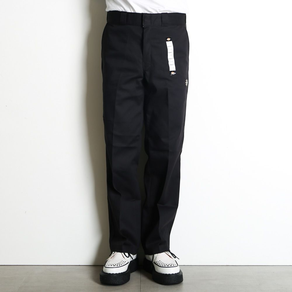【ラスト1点-サイズ30inch】 Dickies Pants 874 #Flower Turquoise - Black / ワークパンツ / BTZAB320