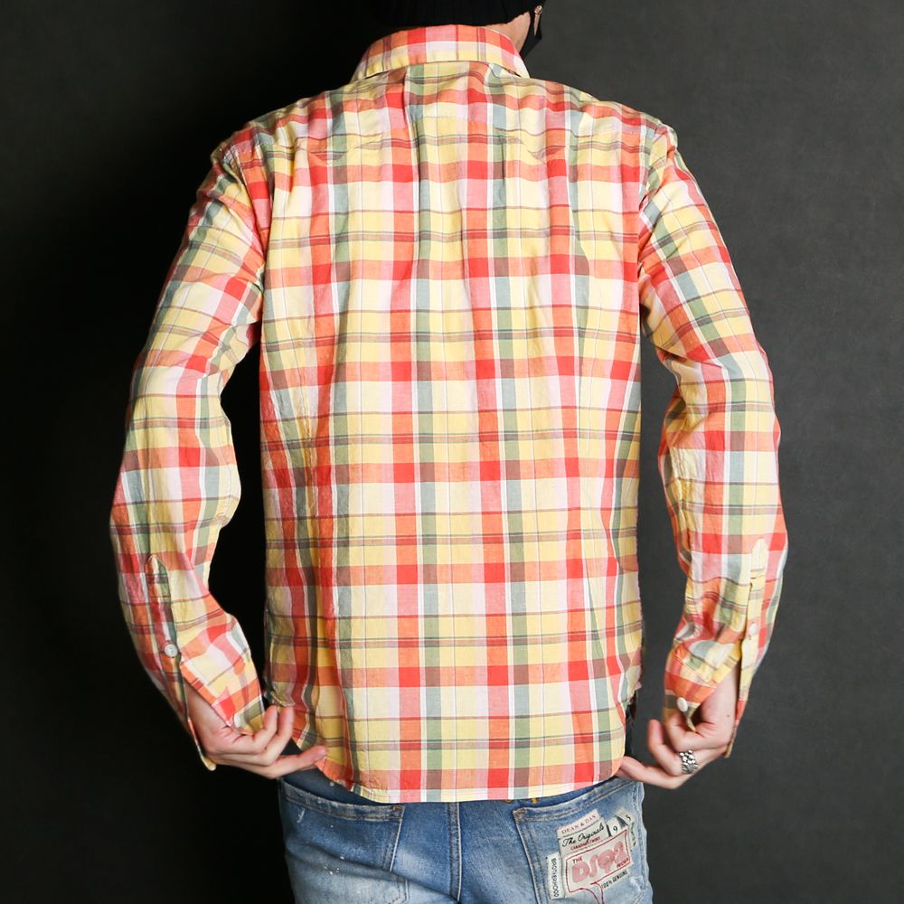 TMT - COLLOR OFF C/LI CHECK SHIRTS / チェックシャツ / TSH-S2104