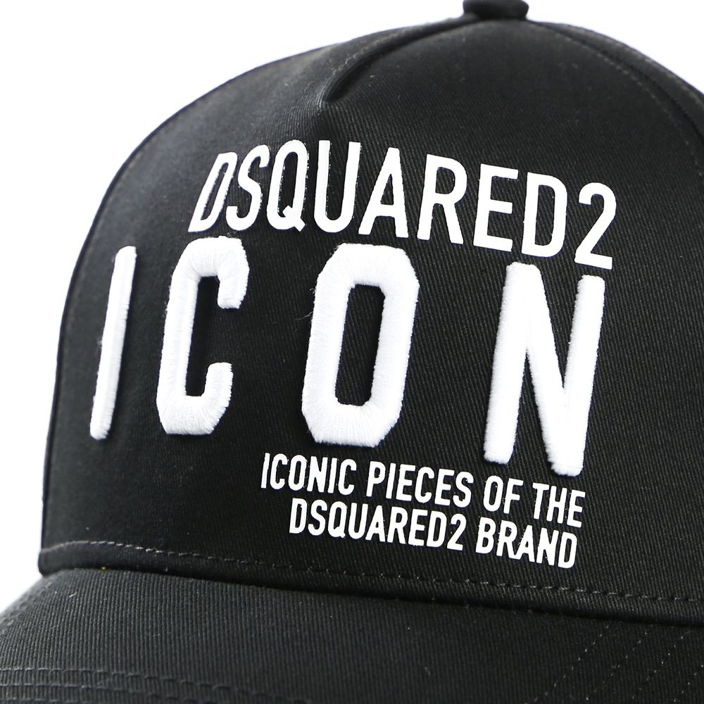 DSQUARED2 - ICON Embroidered BaseBall Cap / ICON刺繍 ベースボール 