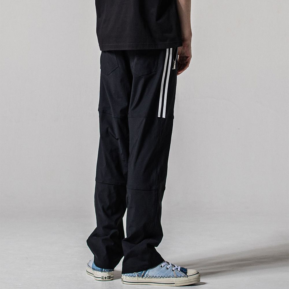 Johnson LINE WIDE PT - BKWH / ジョンソンラインワイドパンツ / RC39-ST-009WT