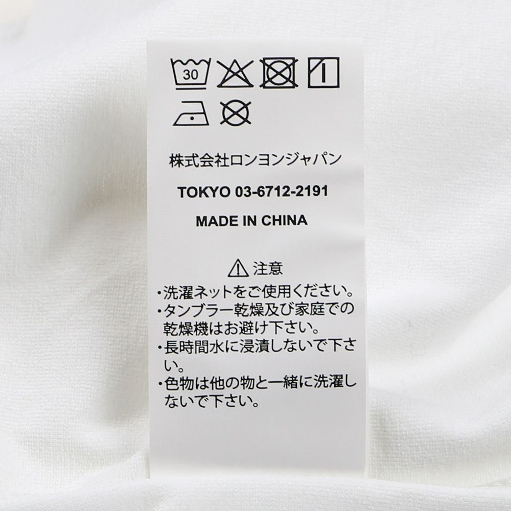 ICON GRAPHIC L/S TEE - WHITE / グラフィックTシャツ / 15045