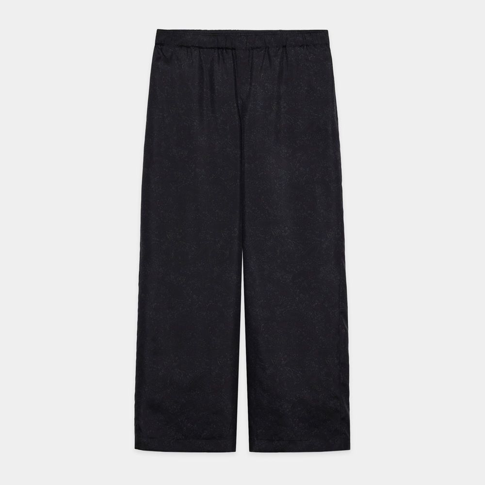 WIDE LEG EASY SILK PANTS - PAISLEY / シルク羽二重 - ワイドレグ イージーシルクパンツ / M26A21PT01C (4月入荷予定)