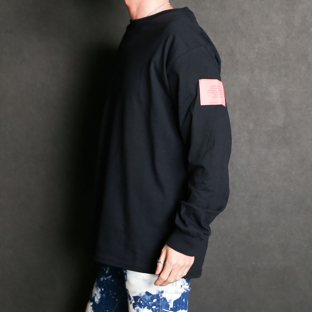 CREW NECK LONG SLEEVE T-SHIRT / 9211-CS82 pieces