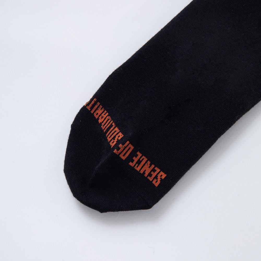 HIGH GAUGE SOCKS "MONSTER" / ジャガードロゴ ソックス / 23'RA-0416