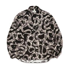 PRINT NEL L/S SH ＜SNAKE PATTERN＞ / スネークプリント ネルシャツ / CL-25AW003SNK