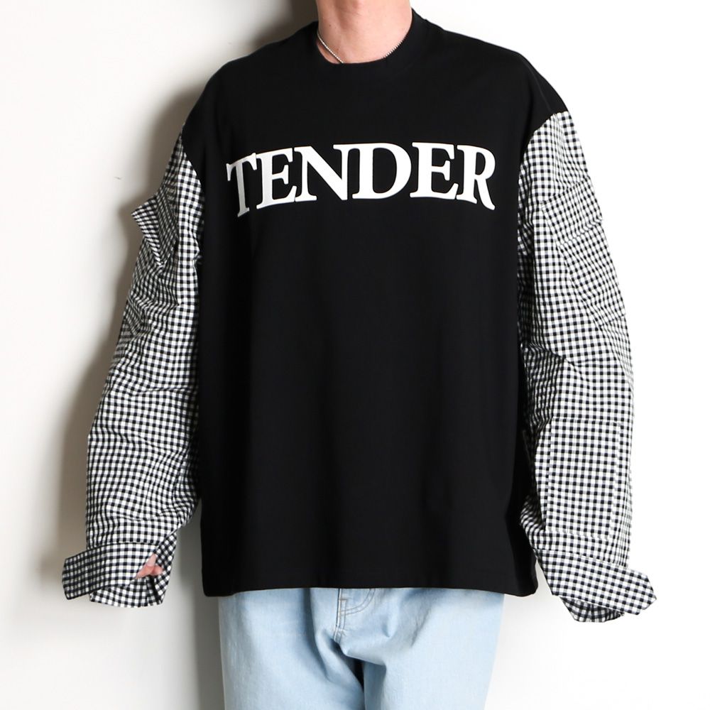 GINGHAM LONG TEE / GY-TO-4225