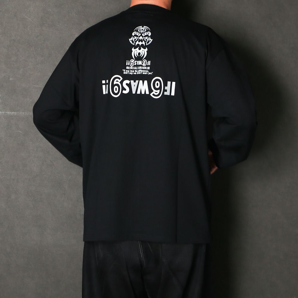 " HIDEANDSEEK × Toru Nishiura " / The H&S L/S Tee - BLK / Tシャツ / H30th-091426