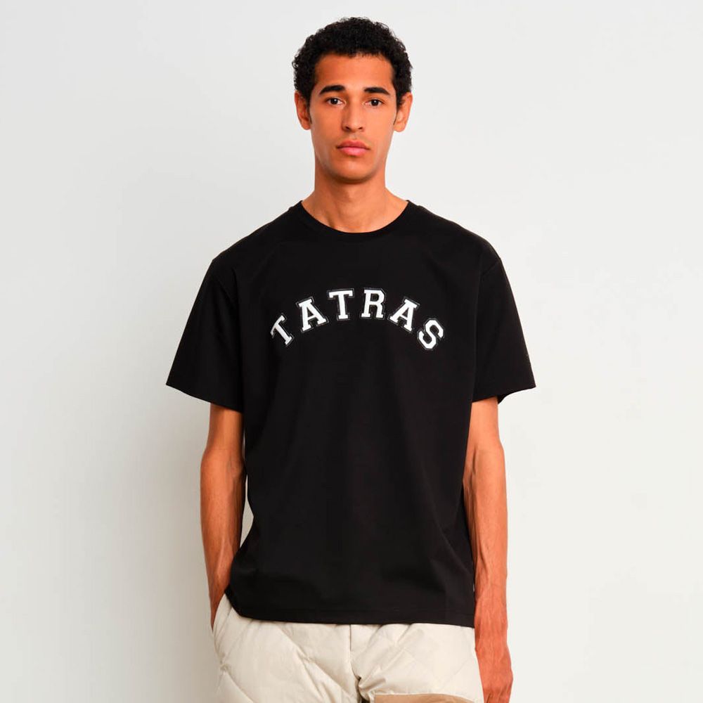 LEON7月号掲載●TATRAS タトラス●4ポケット半袖キューバシャツ TATRAS - PACHINO - パチノ - BLACK / Tシャツ / MJXA0169083588