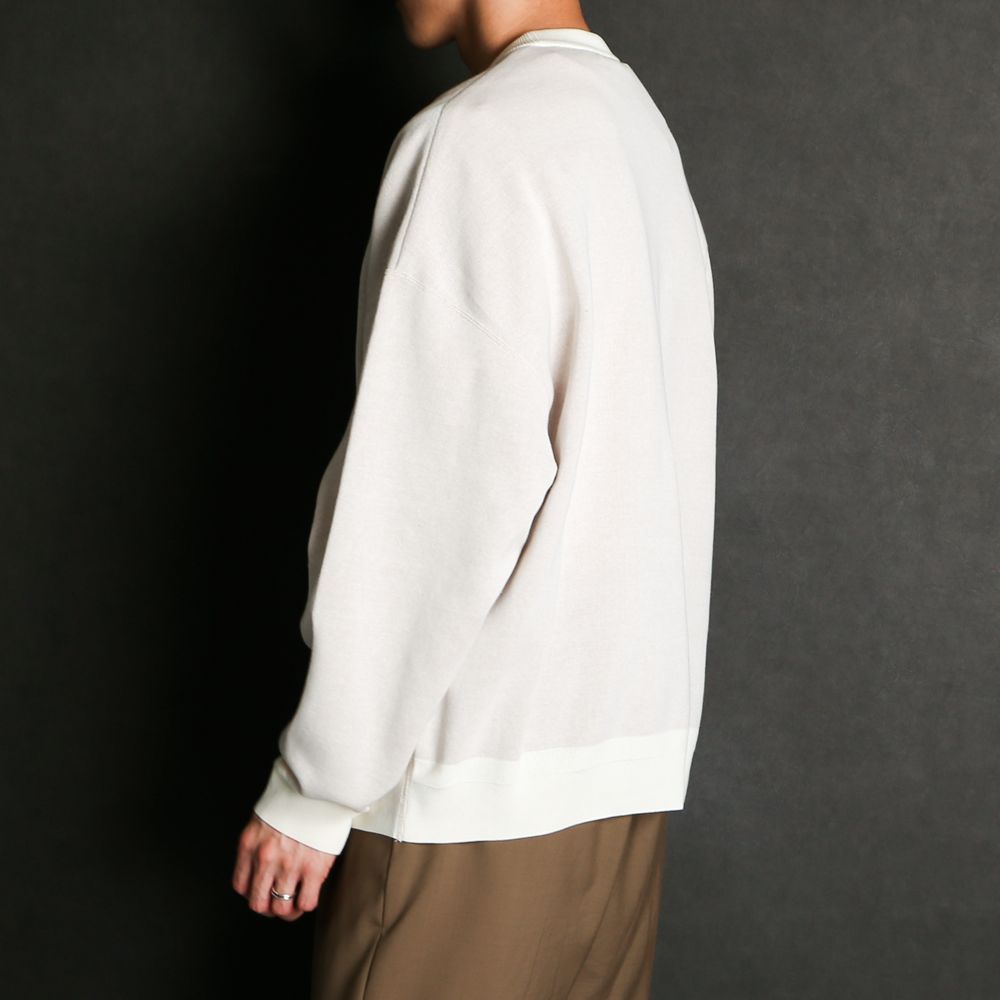 VICTIM - ×WRAPINKNOT / VINTAGE KNIT / スウェット風ニット