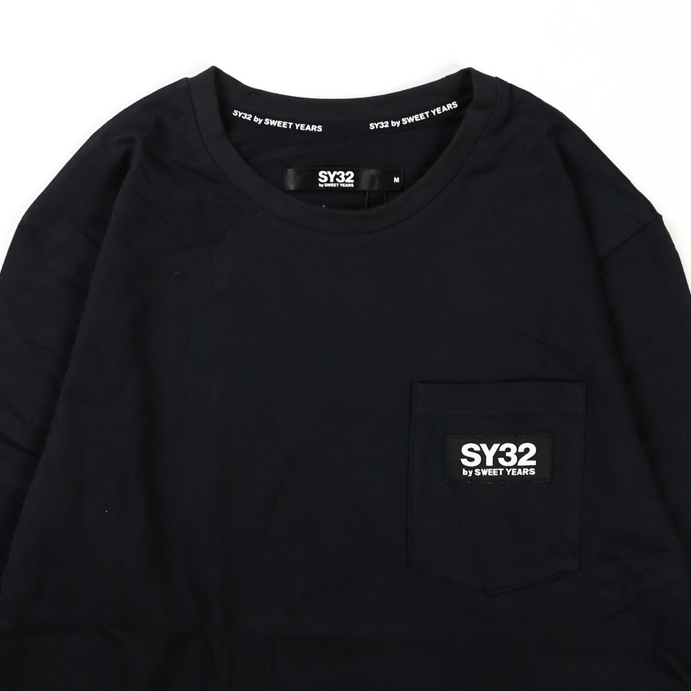 SY32 by SWEET YEARS - BASIC POCKET L/S TEE / ロングスリーブTシャツ