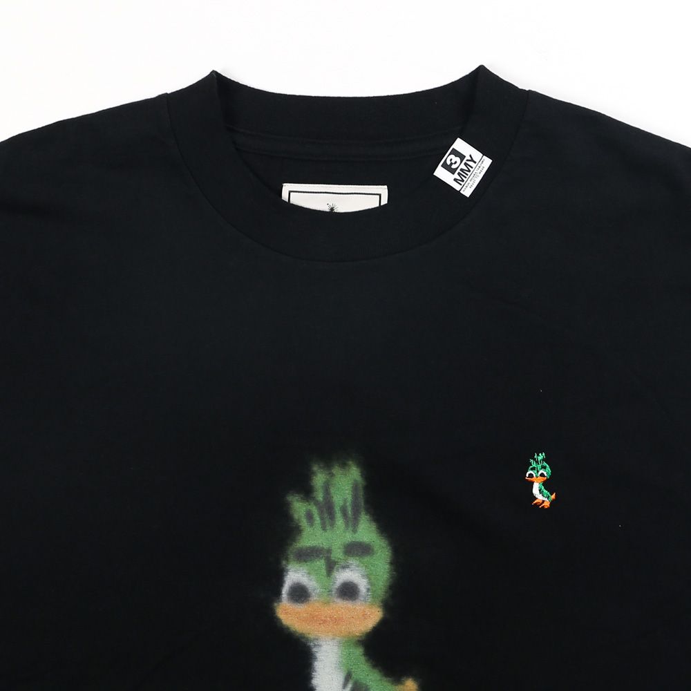 Leon Printed T-shirt - BLACK / レオン プリント Tシャツ / J17TS832