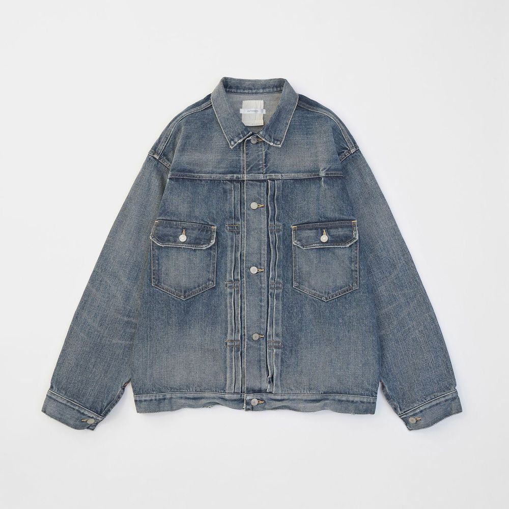 ×HAGUN / 2ND TYPE LAGE TRACKER JACKET - BLUE / デニムジャケット / VTM-25-O-108