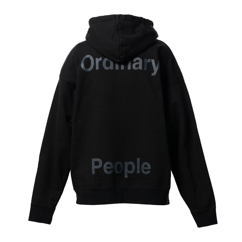 Leon Embroidery Hoodie - BLACK / レオン エンブロイダリー フーディー / J16HD791