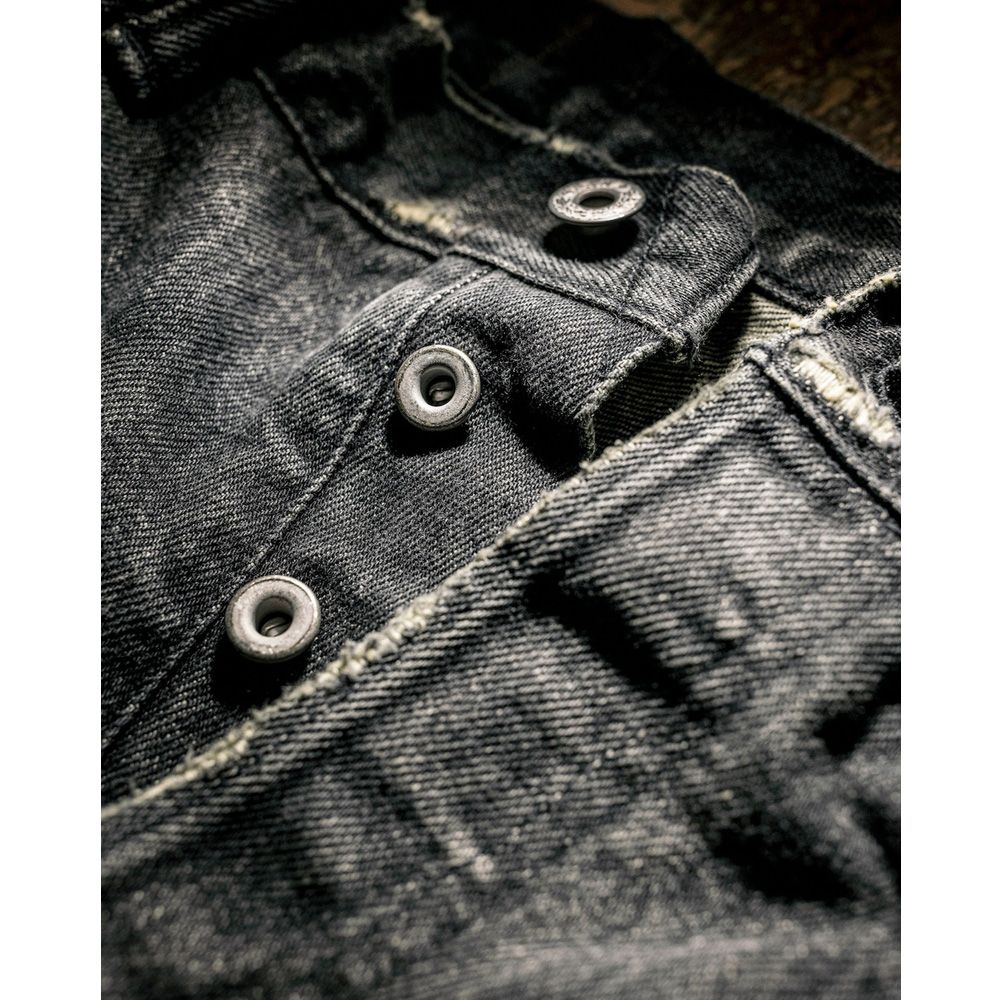 MVC type-XX denim pants (used washed) - Black / デニムパンツ / MVC-PT04