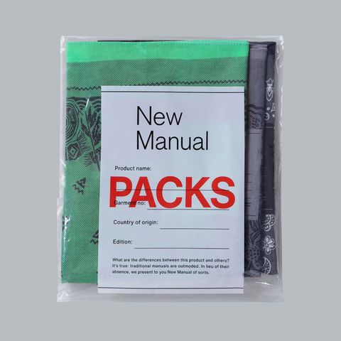 ”PACKS"3P BANDANA / 3色1セット バンダナ / 2026AW-GD7-YT-1