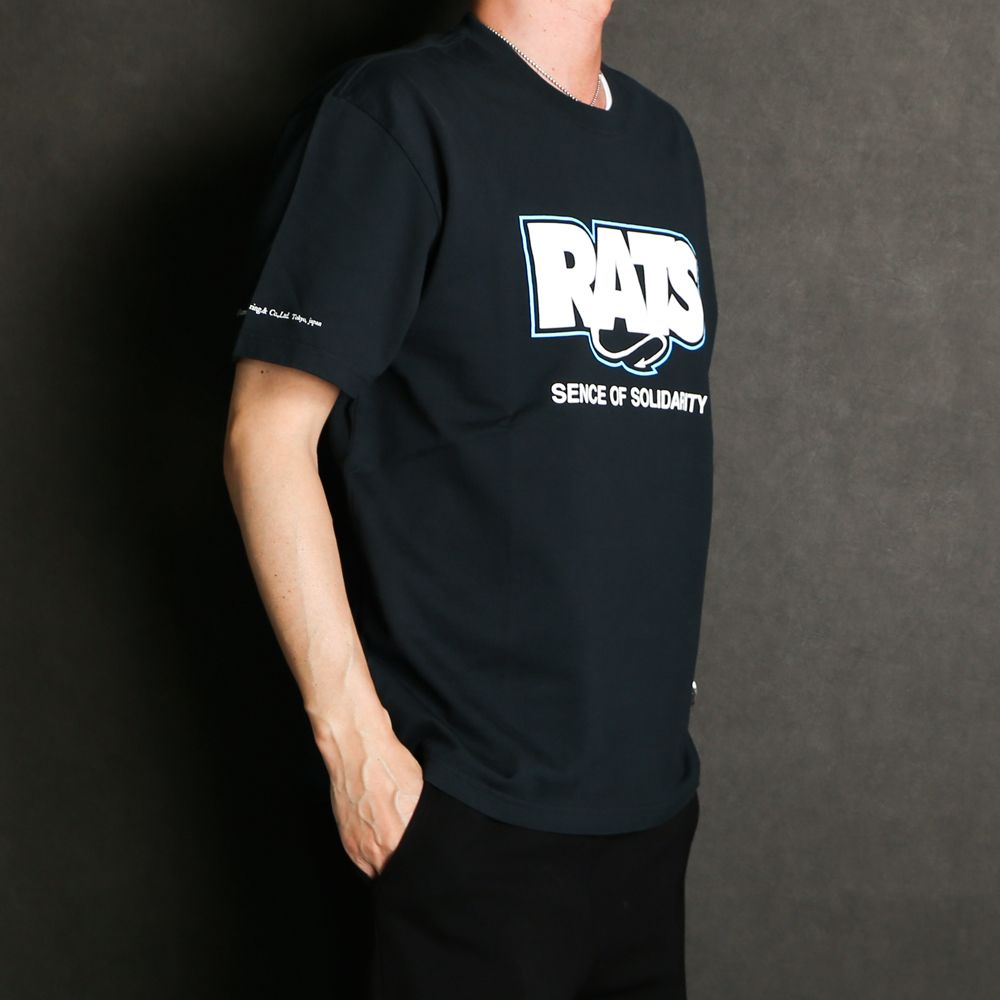 BOX FLAME LOGO TEE / ボックスフレームロゴ Tシャツ / 21'RT-0505