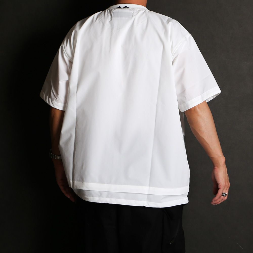 THE DEFORMED S/S PULLOVER WITH UTILITY POCKETS - WHITE / 2501006