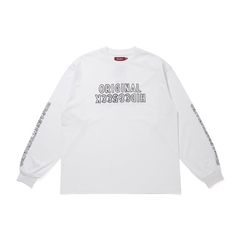 " HIDEANDSEEK × Toru Nishiura " / Original L/S Tee - WHT / Tシャツ / H30th-091526