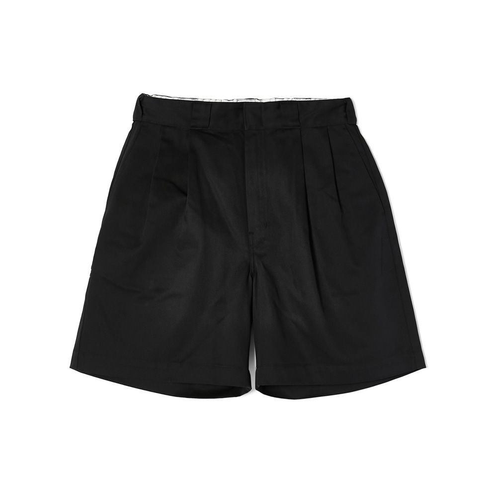 × DICKIES / 2TUCK HALF PANTS - BLACK / 2261-CP41-029
