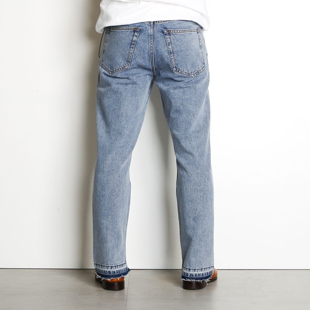 WASHED DENIM PANTS / センタースリット デニムパンツ / VTM-21-P-032