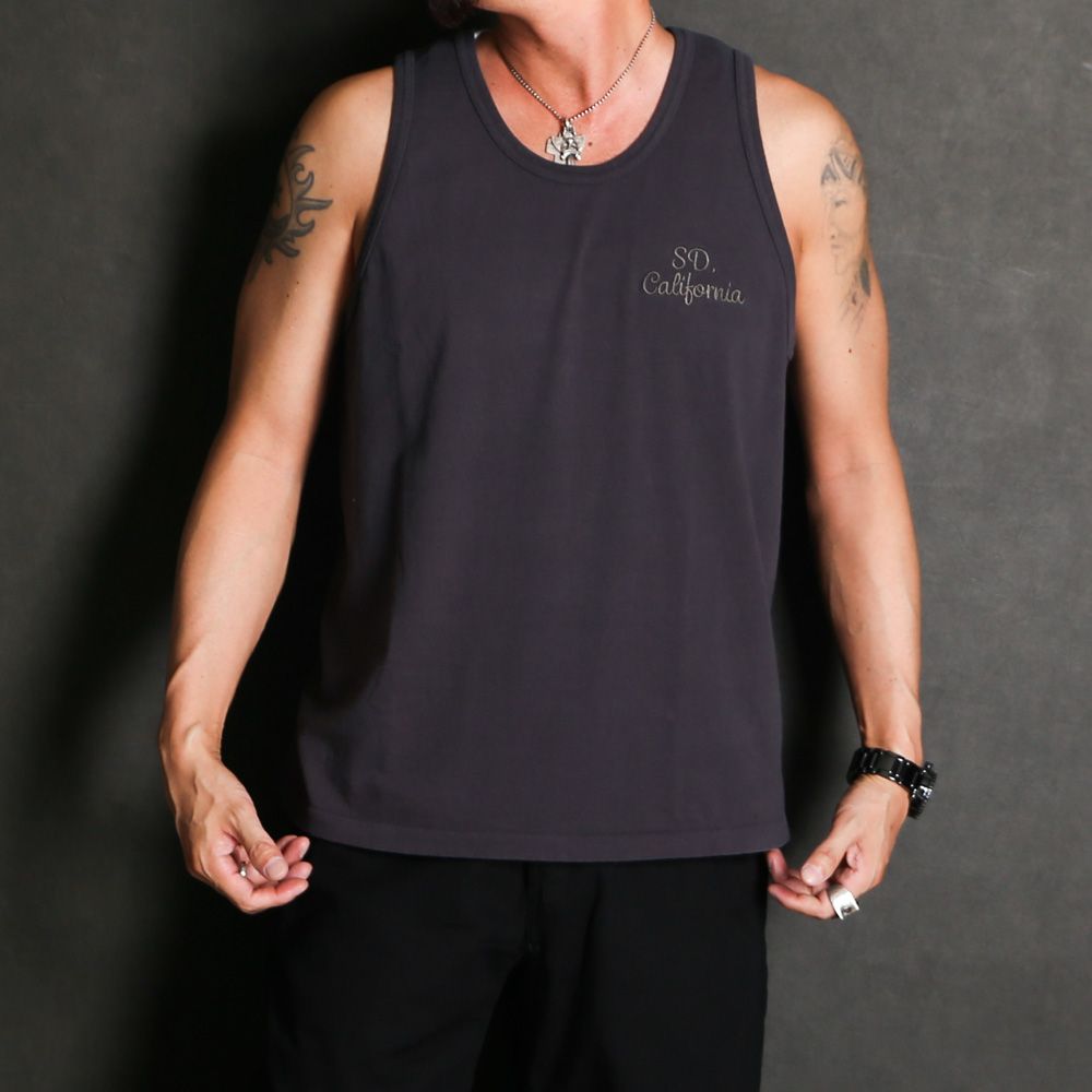 SD US Cotton Logo Tank - Black / タンクトップ / TSTNG080
