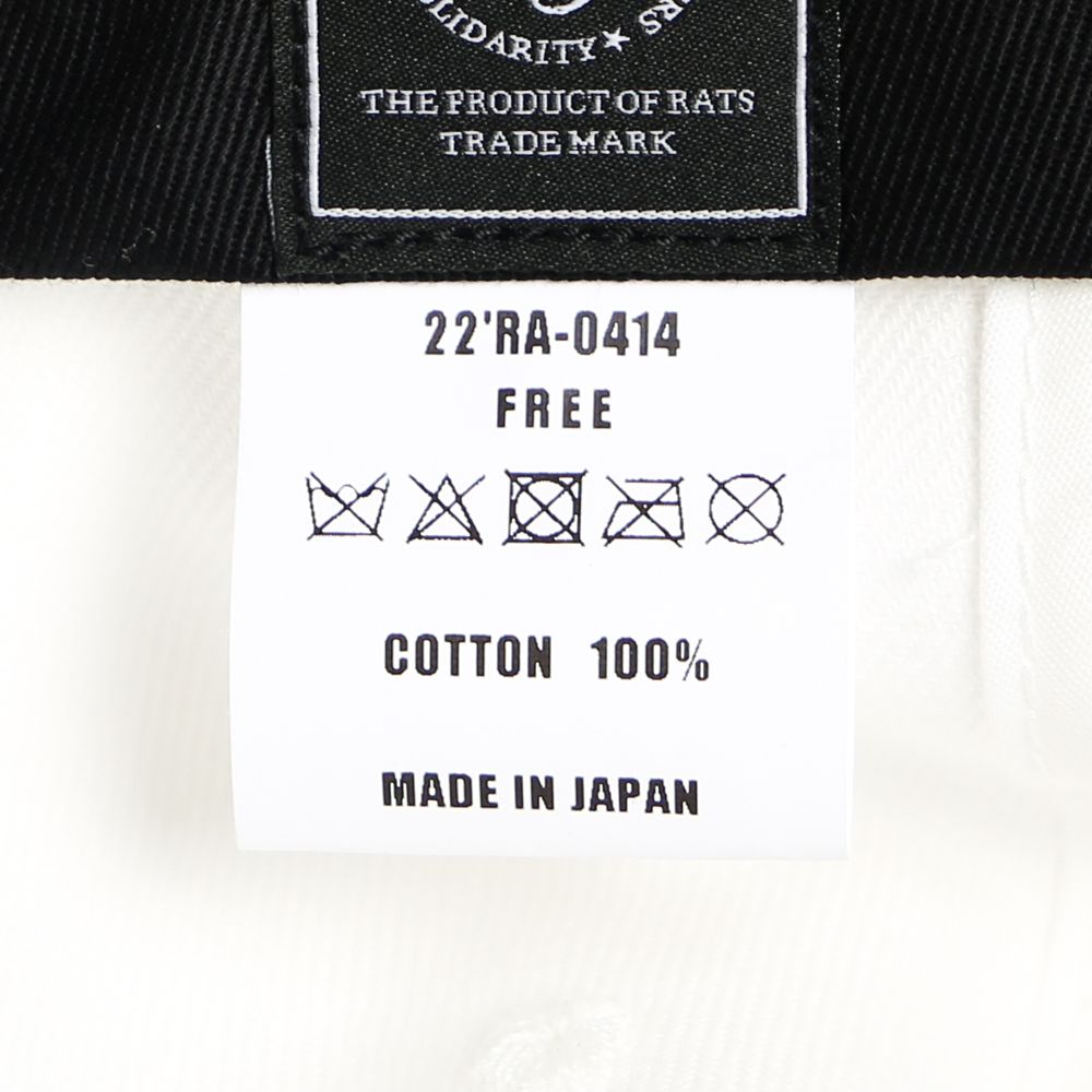OLD ENGLISH COMBI CAP / 6パネルキャップ - ネイビー / 22'RA-0414