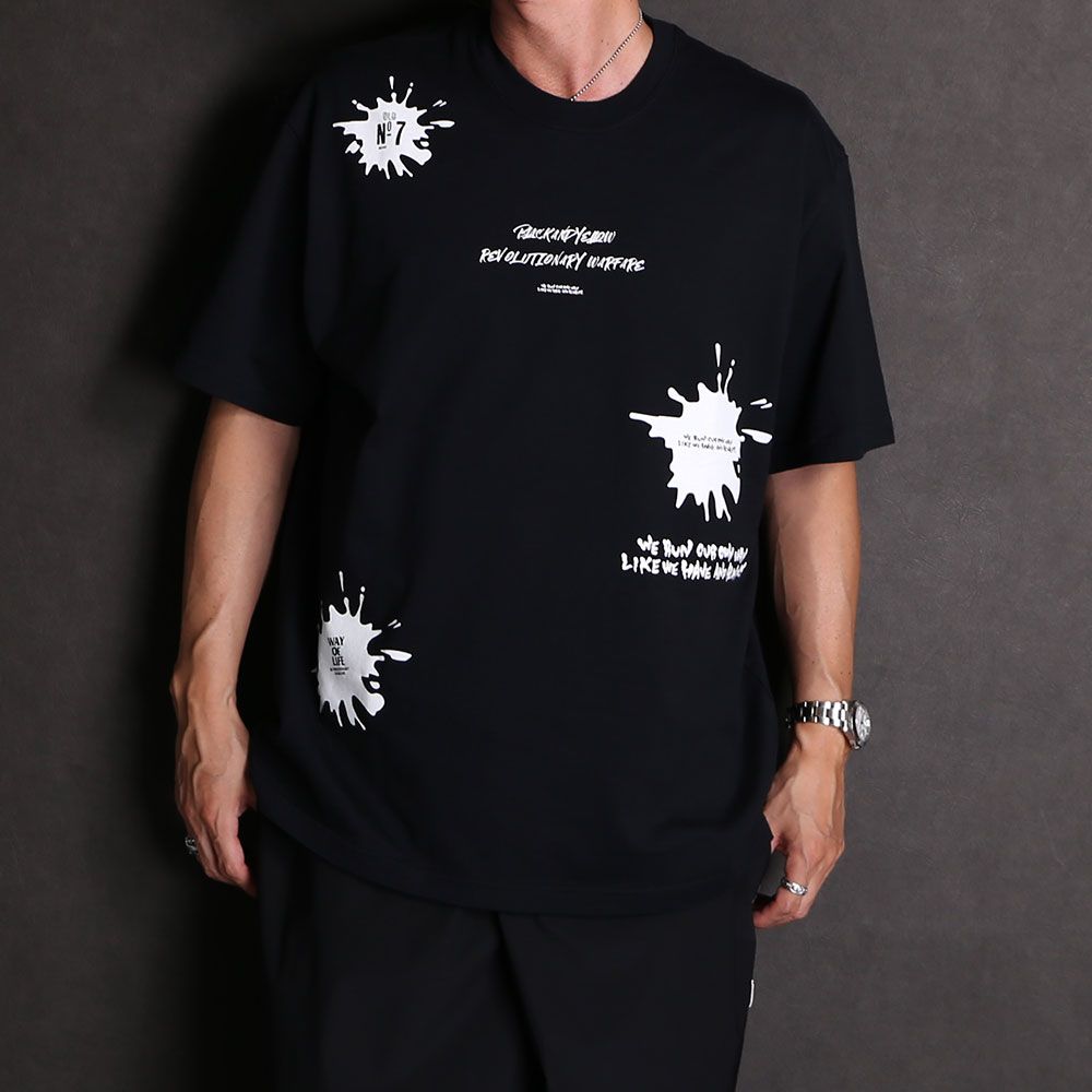 DOROP INK TEE / プリント Tシャツ / 22'RT-0503