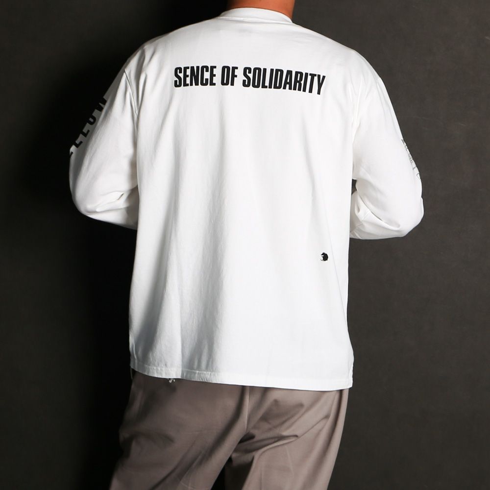 MC L/S TEE - WHITE / ロングスリーブ Tシャツ / 26'RTC-0802