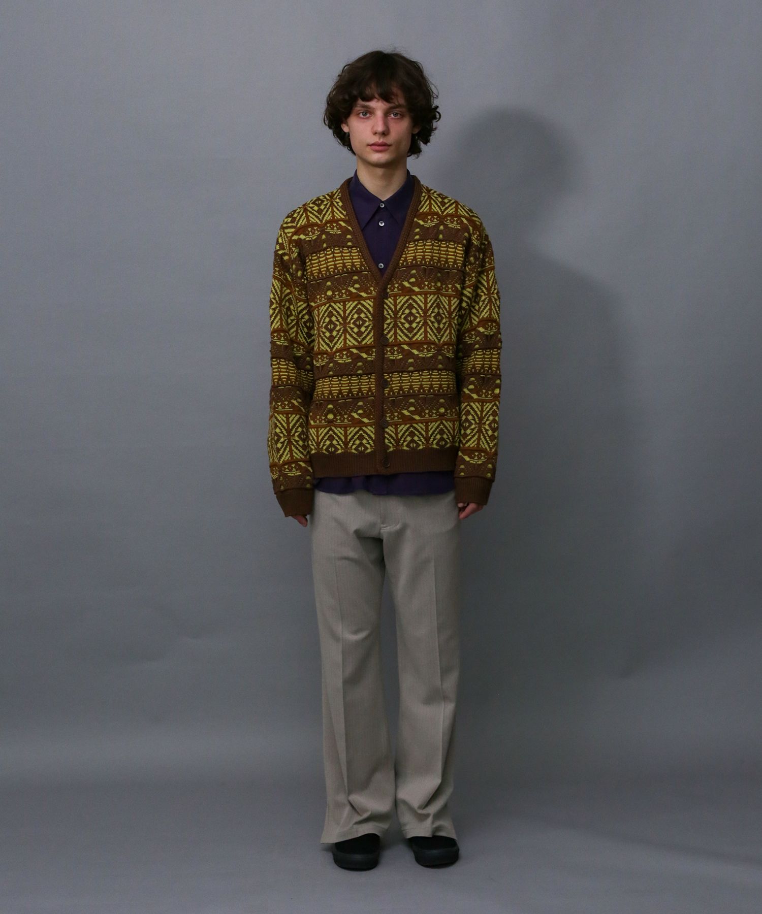 7GG COOGI TUCK KNIT CD / ニットカーディガン / 279201