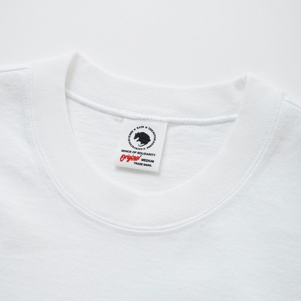 STAMP LOGO L/S TEE - WHITE / Tシャツ / 24'RTC-0802